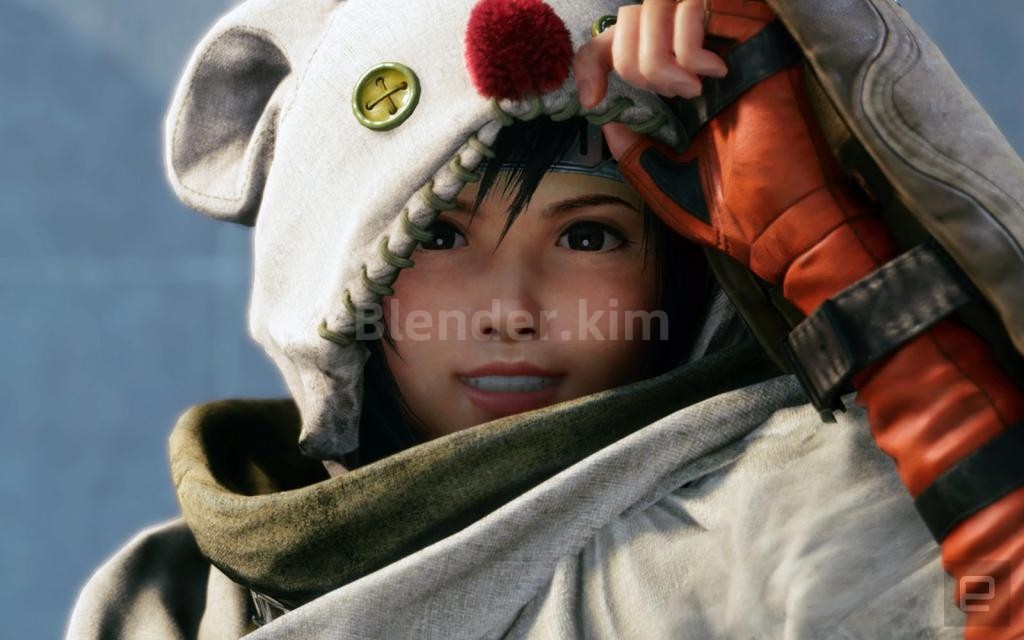 FF VII Remake yuffie  最终幻想尤菲 全身模型带绑定-魔酷网