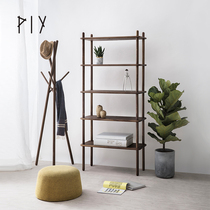 PIY Black Hu Peach Shelving Object Landing Shelf Book Genguan Partition Living Room Bogu Rack Tea Set Shelf