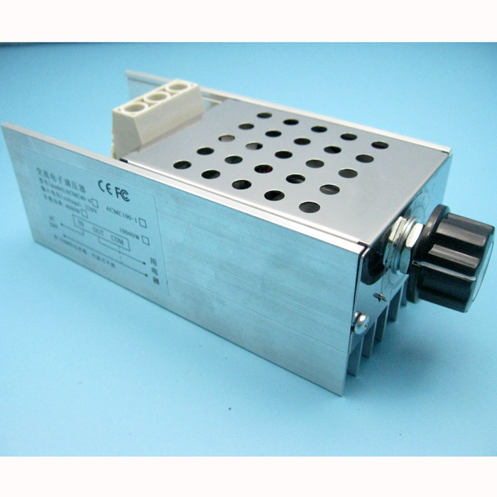 10000W imported ultra-high power semiconductor control rectifier electronic voltage regulator dimming throttle thermoregulation belt housing