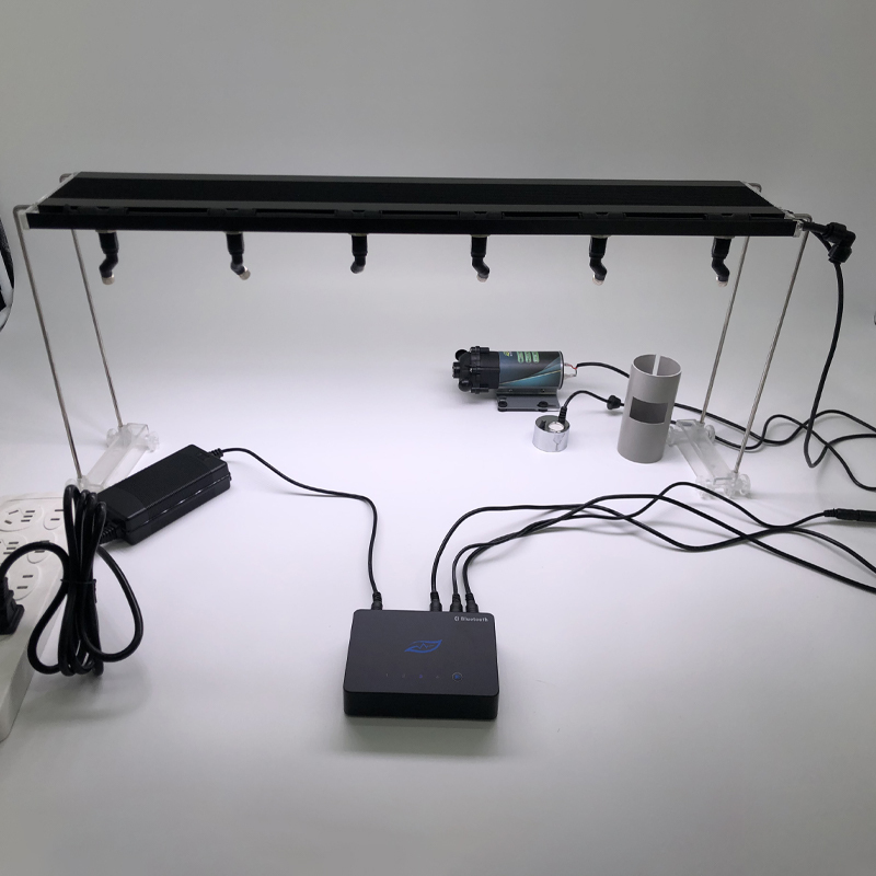 Water and Land Maintenance System with Pulse Spray, Atomization, Integrated Lighting, Rainforest Aquatic Plant Reptile Enclosure Lighting, Intelligent Timing Water and Land Maintenance System with Pulse Spray, Atomization, Integrated Lighting, Rainforest Aquatic Plant Reptile Enclosure Lighting, Intelligent Timing