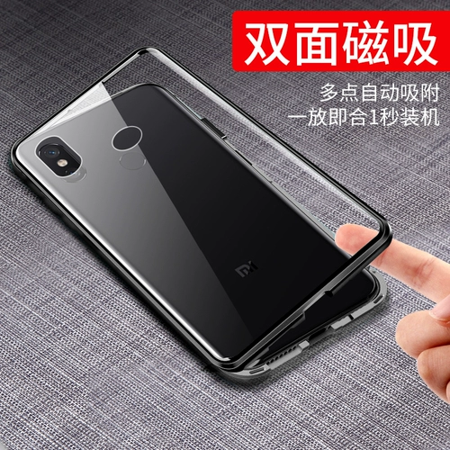 Xiaomi, двусторонний стеклянный чехол для телефона подходит для мужчин и женщин, 2S, защита при падении