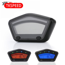  New product promotion Motorcycle instrument Universal mini speedometer digital odometer 12V backlight two-color adjustable