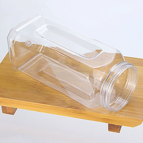 F6516 квадратная пластиковая банка пищевая рука -приготовление свежего хризантемы чай рис Розовый глифосахарид лекарственный материал Медовый медовый