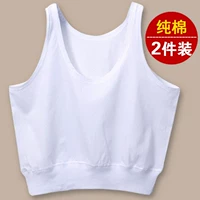 Áo vest trung niên bên trong áo bà mẹ bằng vải cotton cho bà già - Áo vest áo lót 2 dây