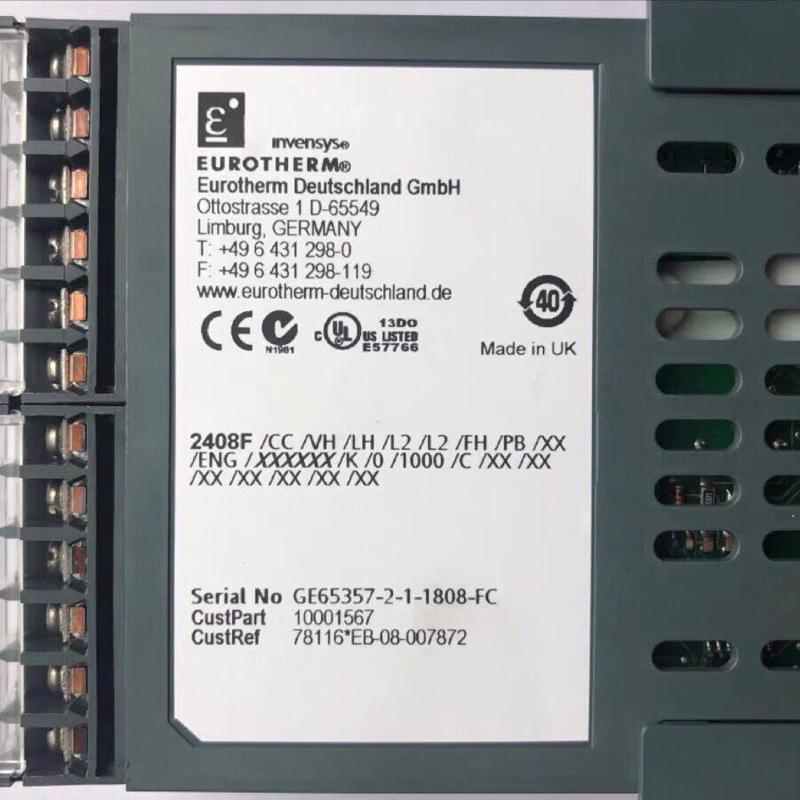 Negotiable Price for Uk-Imported European Eurotherm Thermostat 2204E, Repairable