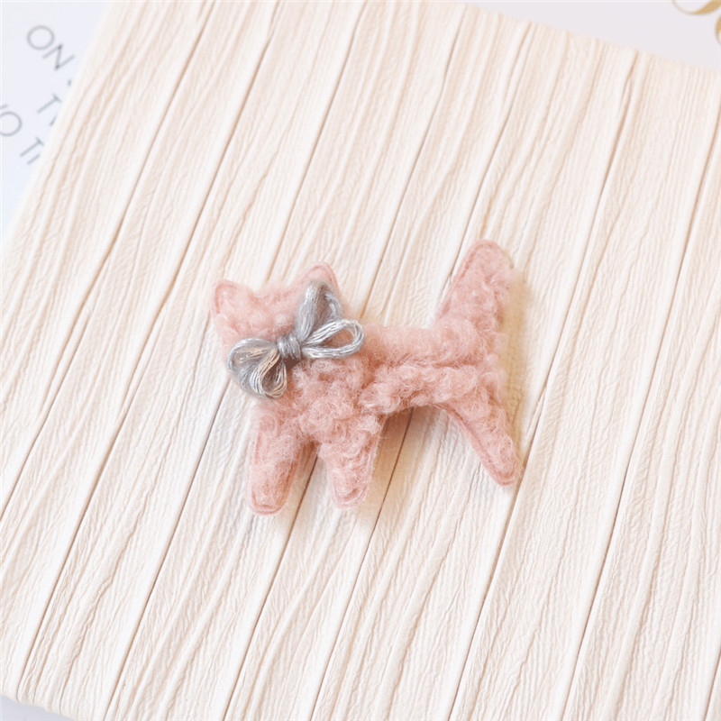 Hàn Quốc phụ kiện tóc mềm dễ thương dễ thương len len kẹp tóc clip trên clip hoạt hình bangs clip trẻ em tóc thẻ kẹp càng cua 5 răng