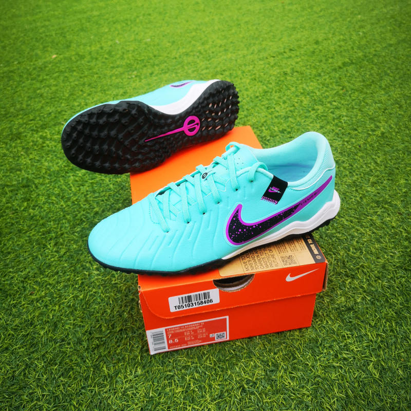 Crazy Man Genuine Nike Men's Legend 10Th Generation Mid-Range Tf Spike Artificial Field Soccer Shoes Dv4342-300 Crazy Man Genuine Nike Men's Legend 10Th Generation Mid-Range Tf Spike Artificial Field Soccer Shoes Dv4342-300
