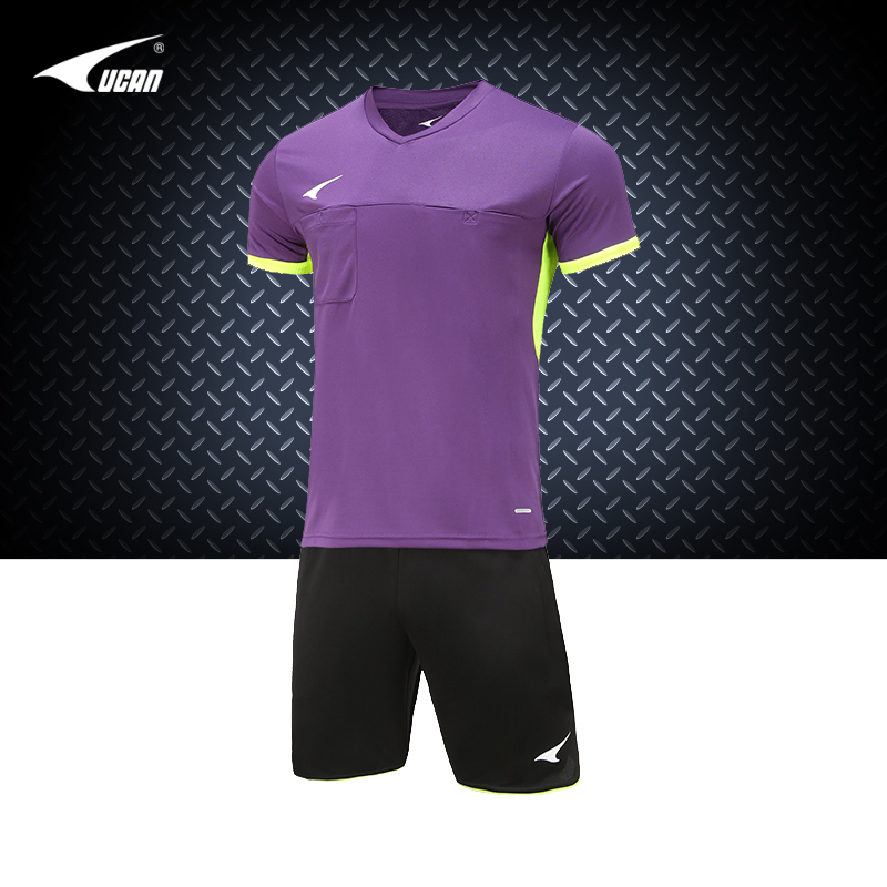 2021 Sharp football referee suit with chest front pocket referee suit 211K02112