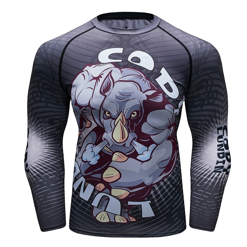 NOGI Brazil Jiu-Jitsu футболка с длинным рукавом MMA panda venom боевой износостойкий тренировочный костюм спортивная обувь жакет