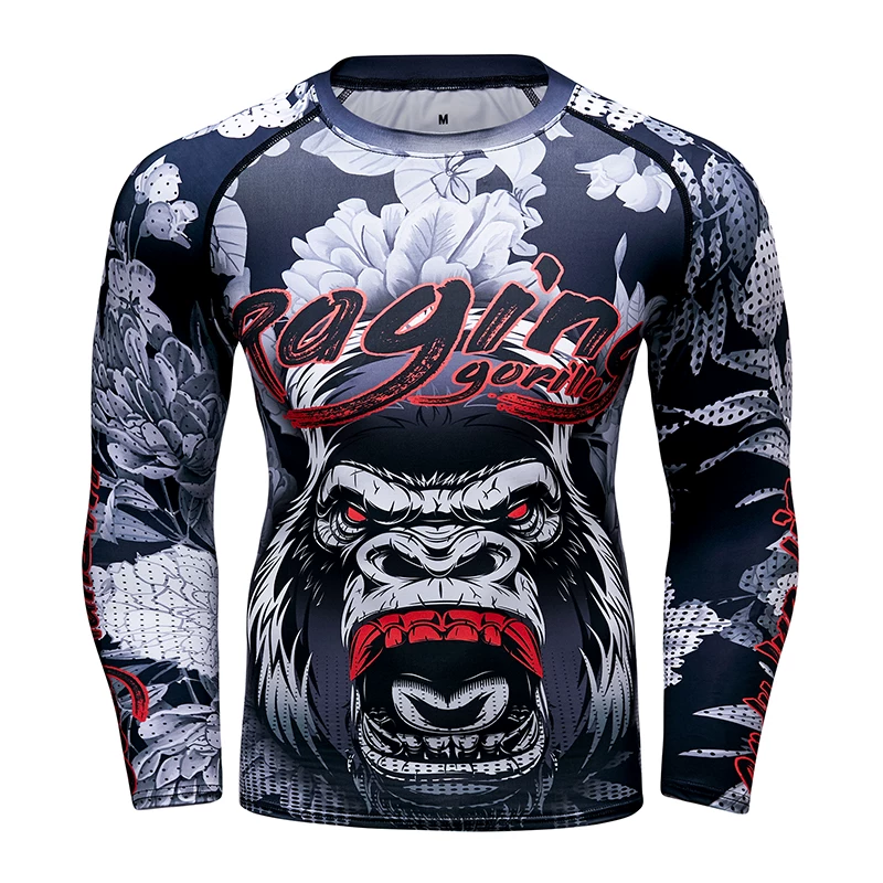 NOGI Brazil Jiu-Jitsu футболка с длинным рукавом MMA panda venom боевой износостойкий тренировочный костюм спортивная обувь жакет