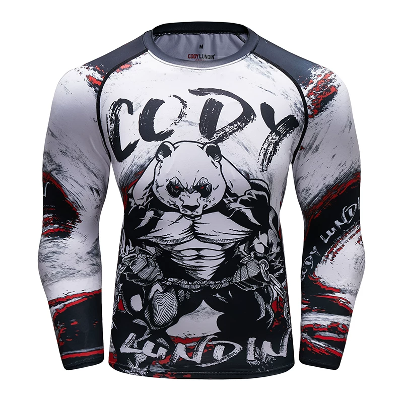 NOGI Brazil Jiu-Jitsu футболка с длинным рукавом MMA panda venom боевой износостойкий тренировочный костюм спортивная обувь жакет