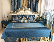 Jinbo Zhuang Xiu neoclassical bedding high-end luxury bedding multi-piece set four-piece cotton nude sleep comfortable