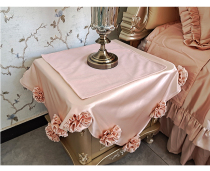 Eurobed Head Cabinet Cover Cloth Upscale Lavish Table Cloth American Cover Towel Lace Flowers Princess Wind Dust Cover Customizable
