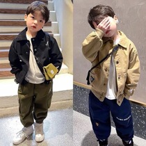 Boy Coats Spring Autumn Ocean Coughouse Childrens Fall Blouses Jacket Handsome FASHION PERSONALITY 2021 NEW FASHION