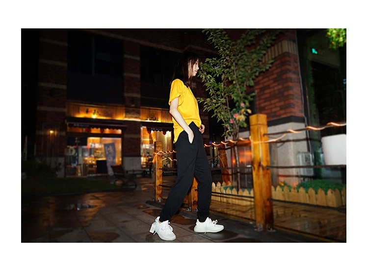 Vô địch quần chính hãng nam và nữ quần cotton cộng với nhung chân thể thao giản dị vô địch dây bảo vệ quần thủy triều quần thể thao nam