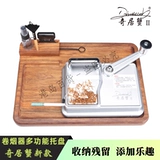 [Qiju Crab] Новый многофункциональный глупый сигаретный сигаретный сигаретный подушка кампания Camer Tea Disk Bamboo и деревянный чайный диск чай