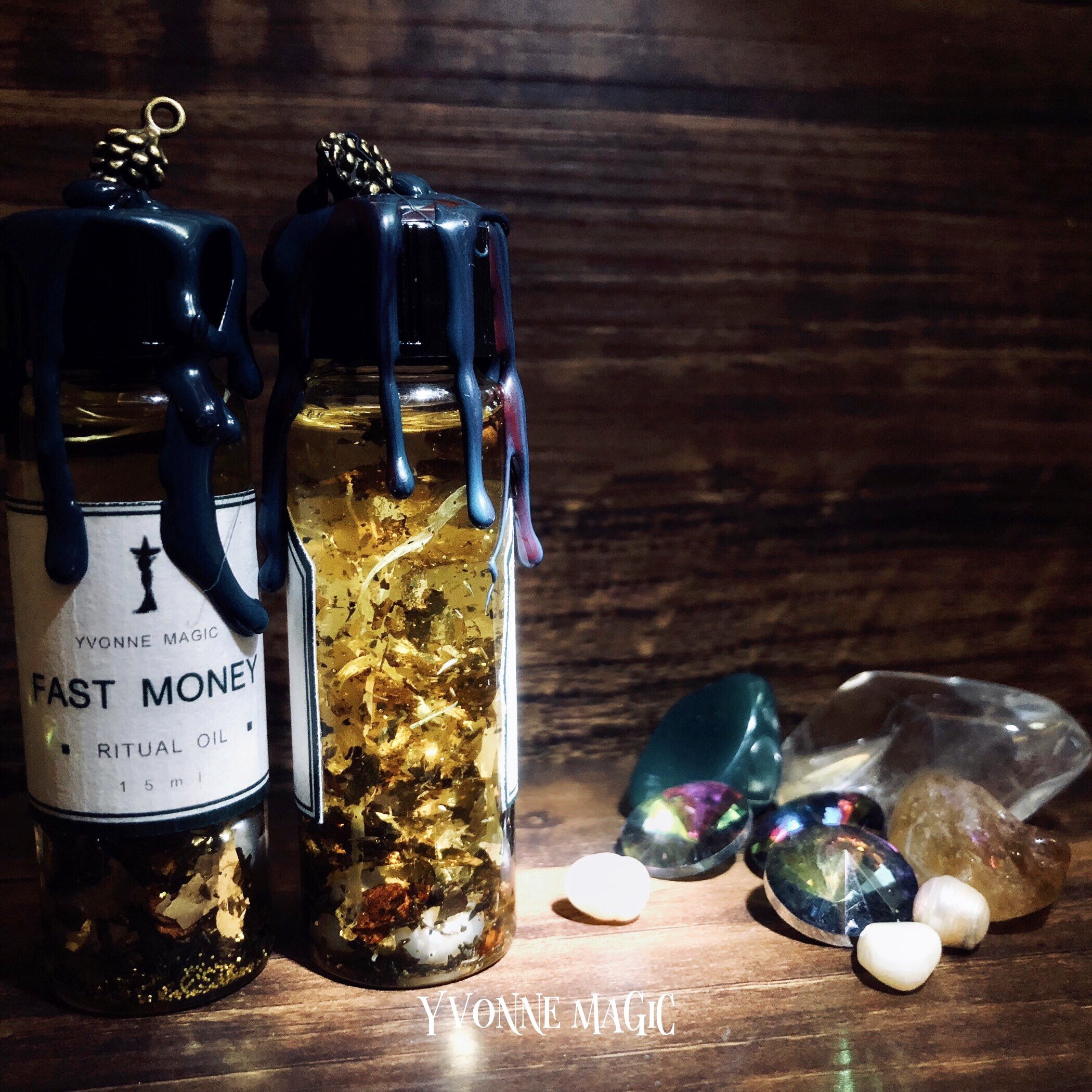 FAST MONEY FAST MONEY OIL WEALTH MAGIC OIL RITUAL HIGH FREQUENCY ENERGY OIL YVONNE