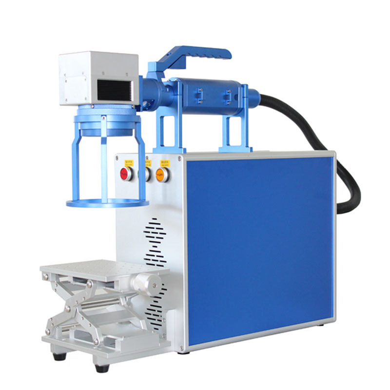 Small handheld portable desktop fiber laser marking machine hardware doors and windows stainless steel lettering engraving machine