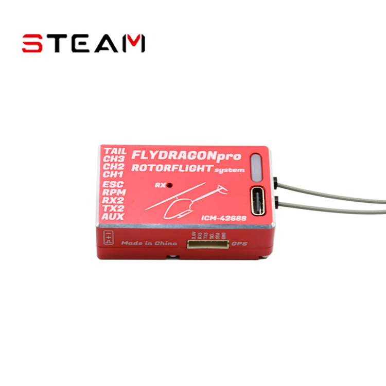 Xinyue Steam Rf Gyroscope Pro Version Rotorflight Model Aircraft 3D with Rescue Function V2.2 Built-In Receiver Xinyue Steam Rf Gyroscope Pro Version Rotorflight Model Aircraft 3D with Rescue Function V2.2 Built-In Receiver