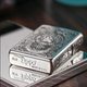 Genuine zippo lighter sterling silver Lucky Pixiu American original zppo genuine men's lettering gift collection
