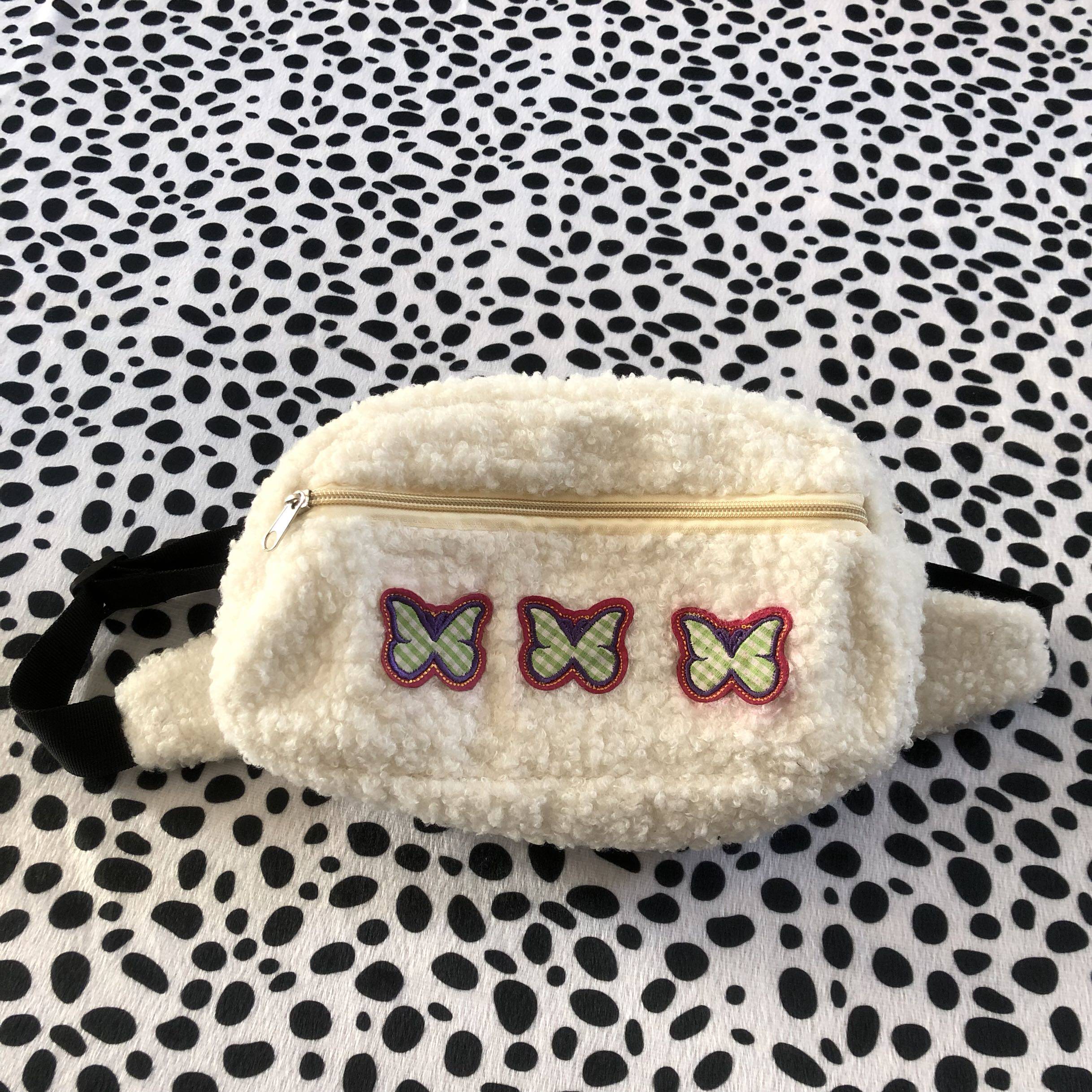 Spot earth cool disco bag homemade cute butterfly purse chest bag messenger bag
