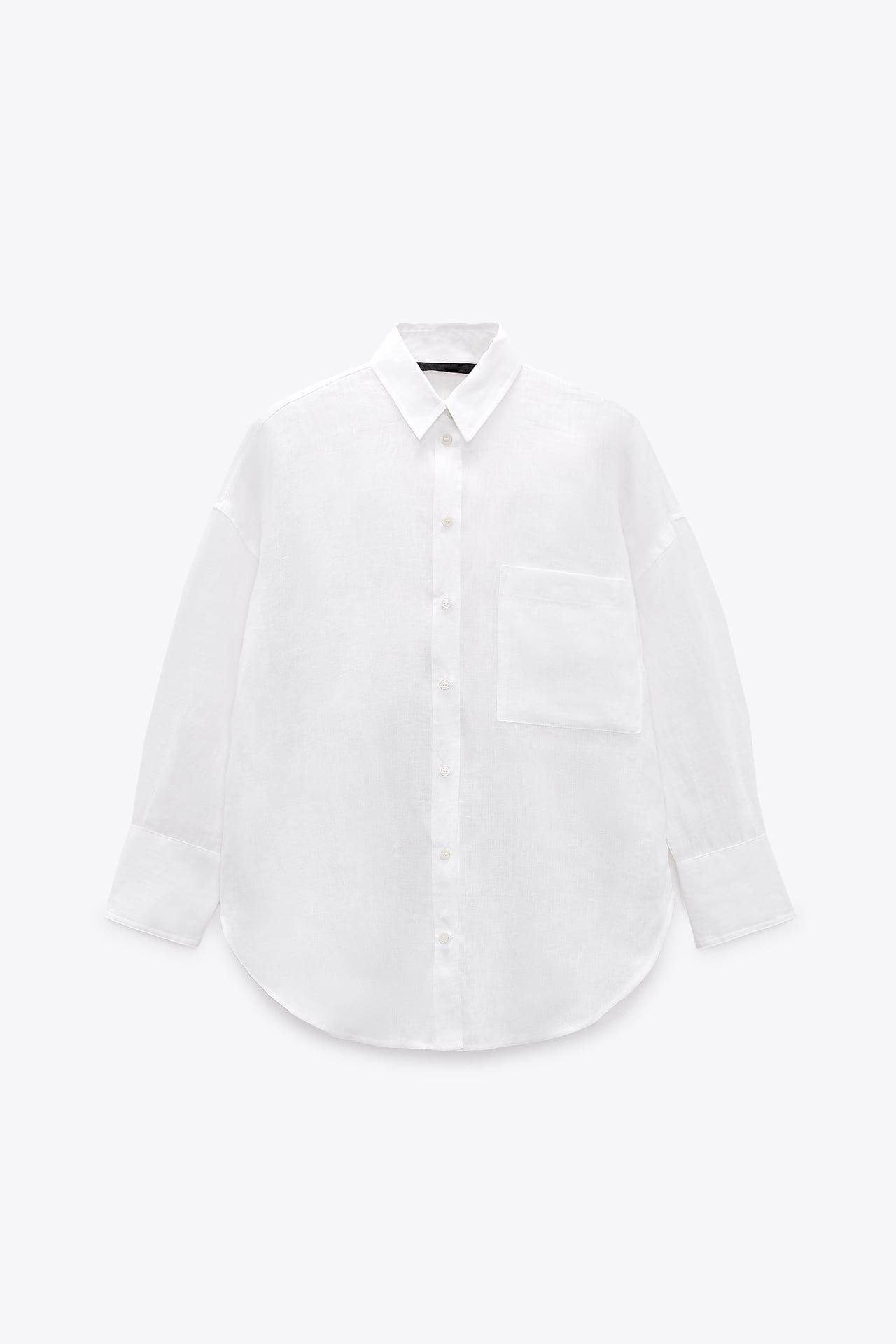 315g Weight Long Sleeve Sleeve Length Single Breasted Placket Type Regular Sleeve Sleeve Type Cotton and Linen Fabric Type Long Top Length Blouse Tops Type Daily Occasion Shirt Collar Neckline Loose Fit Type Solid Color Pattern Summer, Spring Season Women's Gender Casual Style Wholesale Women's Casual Solid Color Long Sleeve Blouses 34