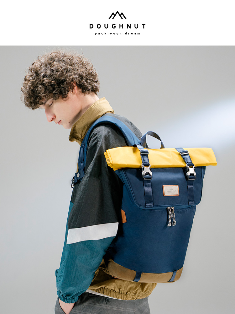 Doughnut Christopher Dole Doughnut travel shoulder large capacity leisure sports bag for men and women