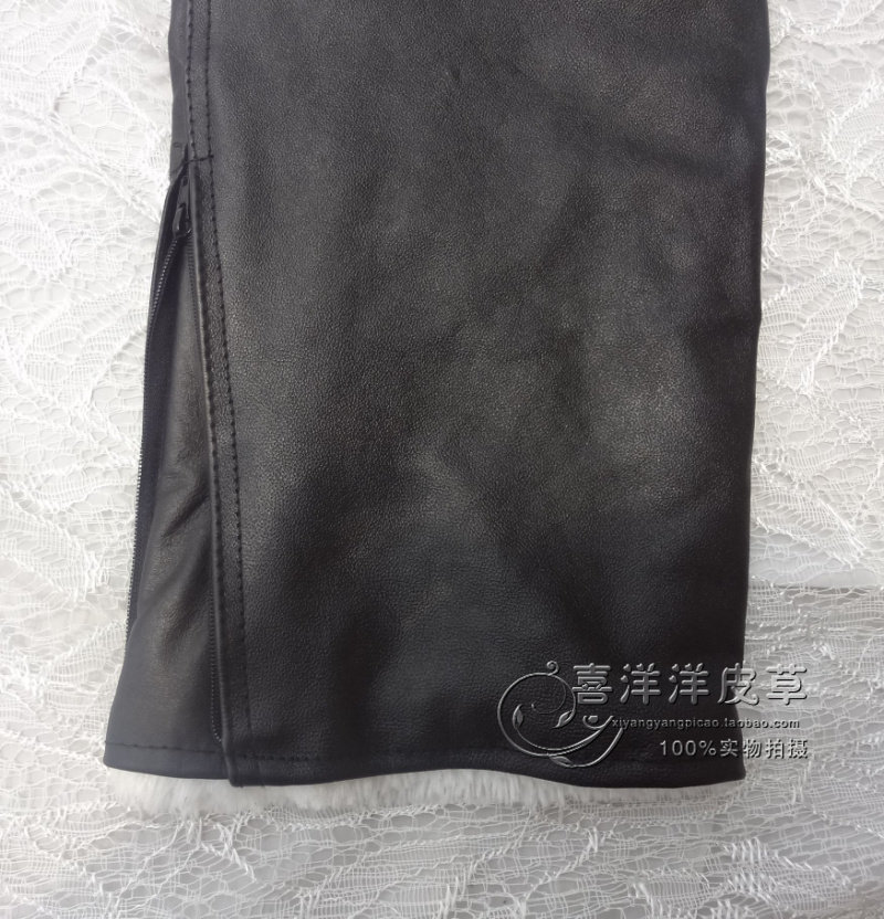 Pantalon cuir homme droit pour hiver - Ref 1476688 Image 28