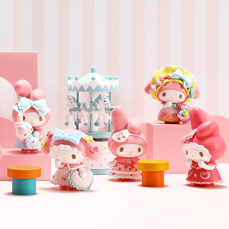 miniso 名创优品 My Melody 美乐蒂茶话会系列 盲盒手办摆件 双重优惠折后￥23.91包邮 另有多系列可选