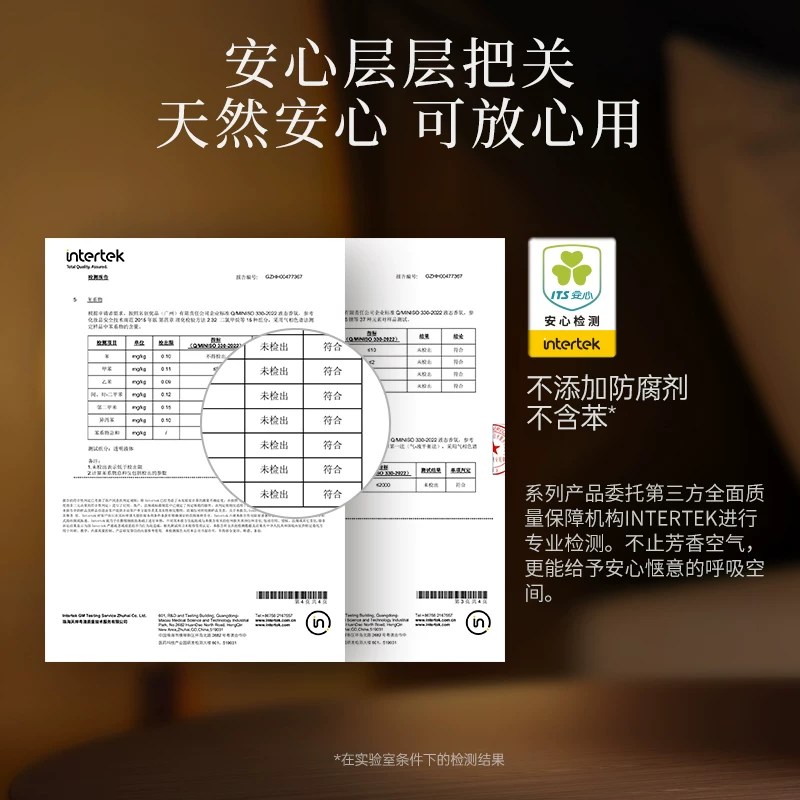 MINISO пятизвёздочный огнебезопасный ароматерапевтический набор для дома с длительным ароматом