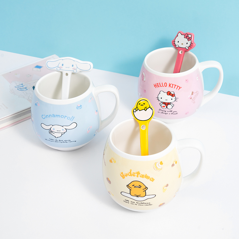MINISO 名创优品 可爱卡通陶瓷杯 480ml 9.9元包邮 值值值-买手聚集的地方