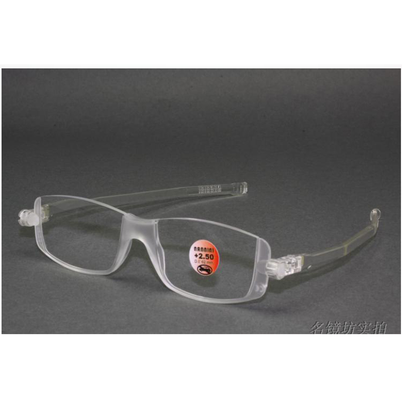 Italy NANNINI Nannini ultra-light high-end reading glasses can be folded 360 rotating men's and women's gift flower mirror