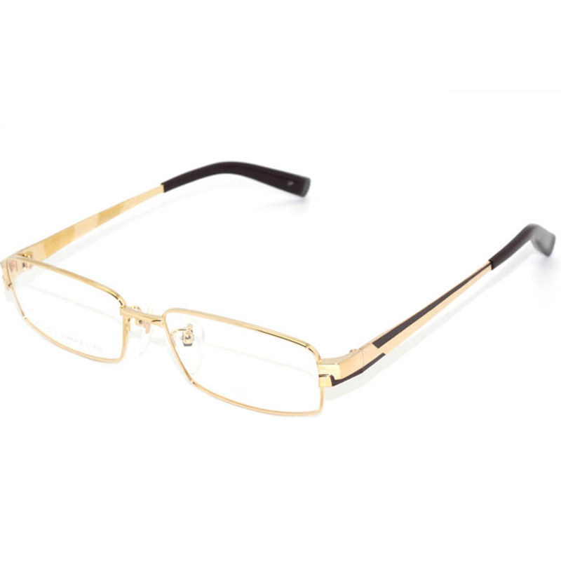 Excavation glasses frame ST-7705 23K gold glasses frame men's myopia glasses full frame high-end identity