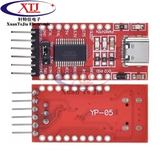 FT232RL Downloader USB на TTL -модуль горелки последовательного порта поддерживает 3,3 В 5 В USB до TTL