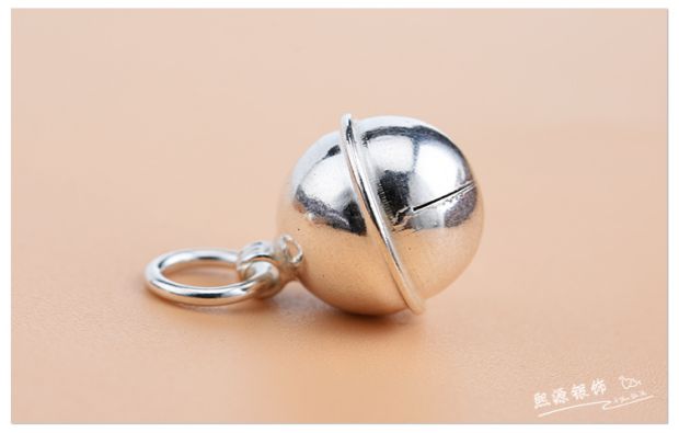 990 sterling bạc chân bạc mặt dây chuyền vòng đeo tay vòng chân vòng tay nhỏ chuông mặt dây chuyền DIY đính cườm dệt phụ kiện - Vòng chân lắc chân vàng