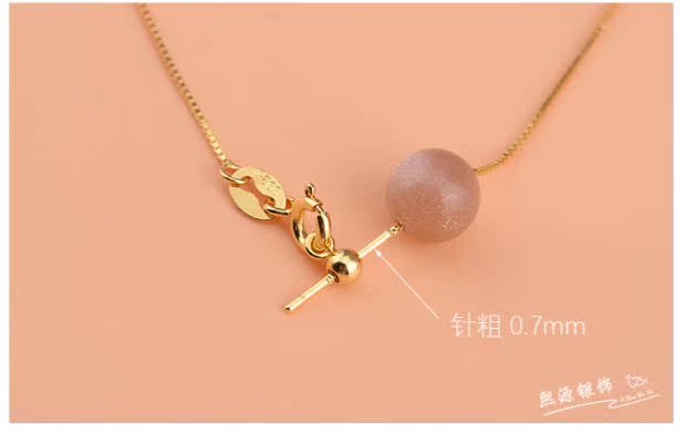 S925 sterling bạc chuỗi phổ đeo chuỗi hạt chuỗi silicone vòng đeo tay kính thiên văn đeo chuỗi trái tim chuỗi hạt vòng cặp