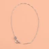 S925 sterling bạc chuỗi phổ đeo chuỗi hạt chuỗi silicone vòng đeo tay kính thiên văn đeo chuỗi trái tim chuỗi hạt vòng tay chỉ đỏ Vòng đeo tay Clasp