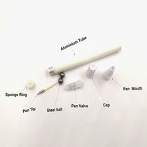 Factory direct transoceanic paint very fine empty pen shell small print fill pen tube pen accessories imported pen tip refill single