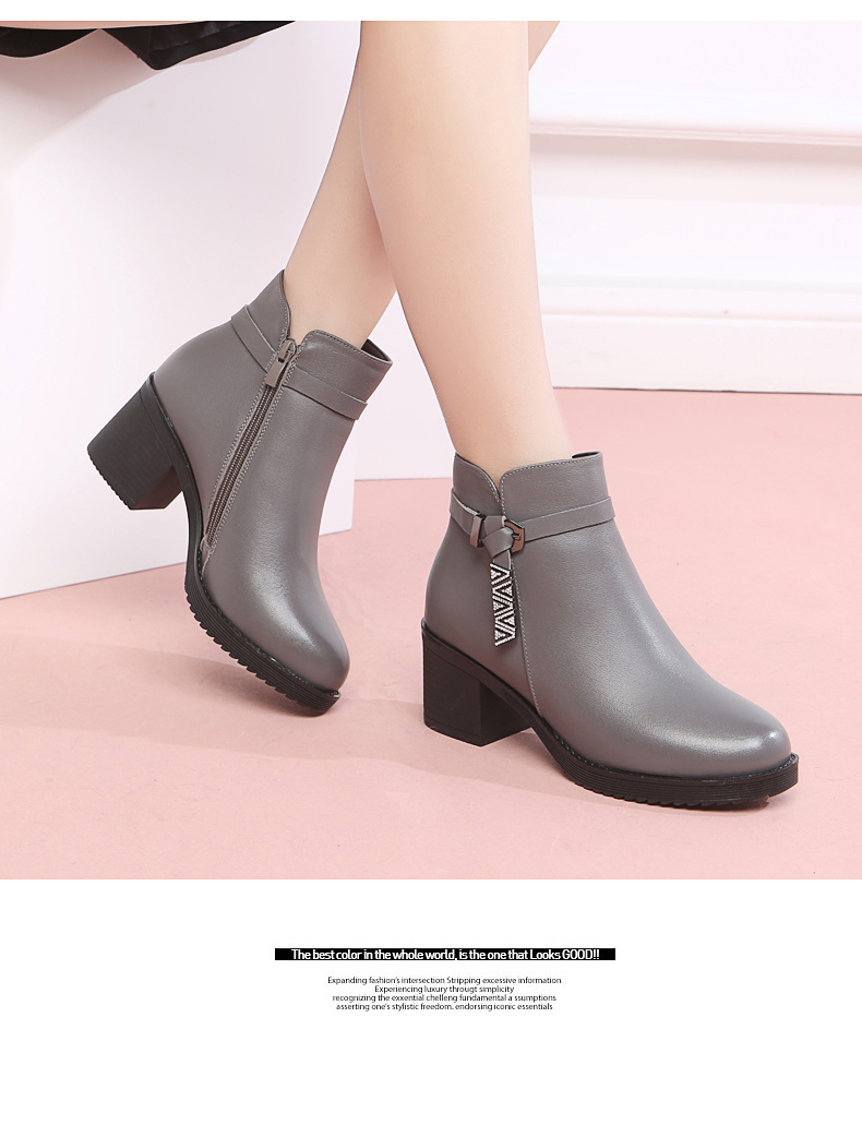 Bottes mi-saison femme SAIOILDY   - Ref 3250162 Image 16