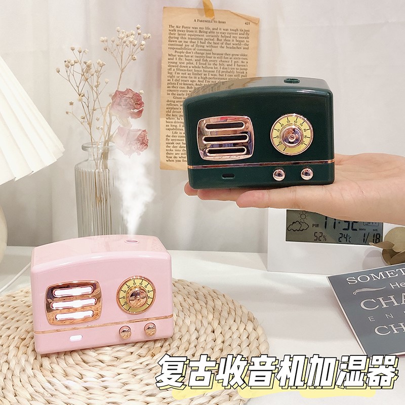 Regusto Usb Air Humidifiers Home Mute Small Mini-Fog Mass Bedroom Office Desktop Air-conditioned Room