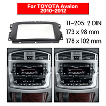 Suitable for 2011 Toyota Asian Dragon Sound Navigation DVD CD GPS Universal Machine modified face frame panel