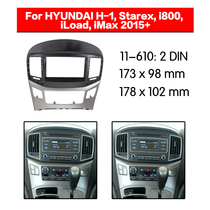 15 Hyundai Tenghui STAREX H1 modified face frame Car audio navigation DVD CD general purpose machine modified panel