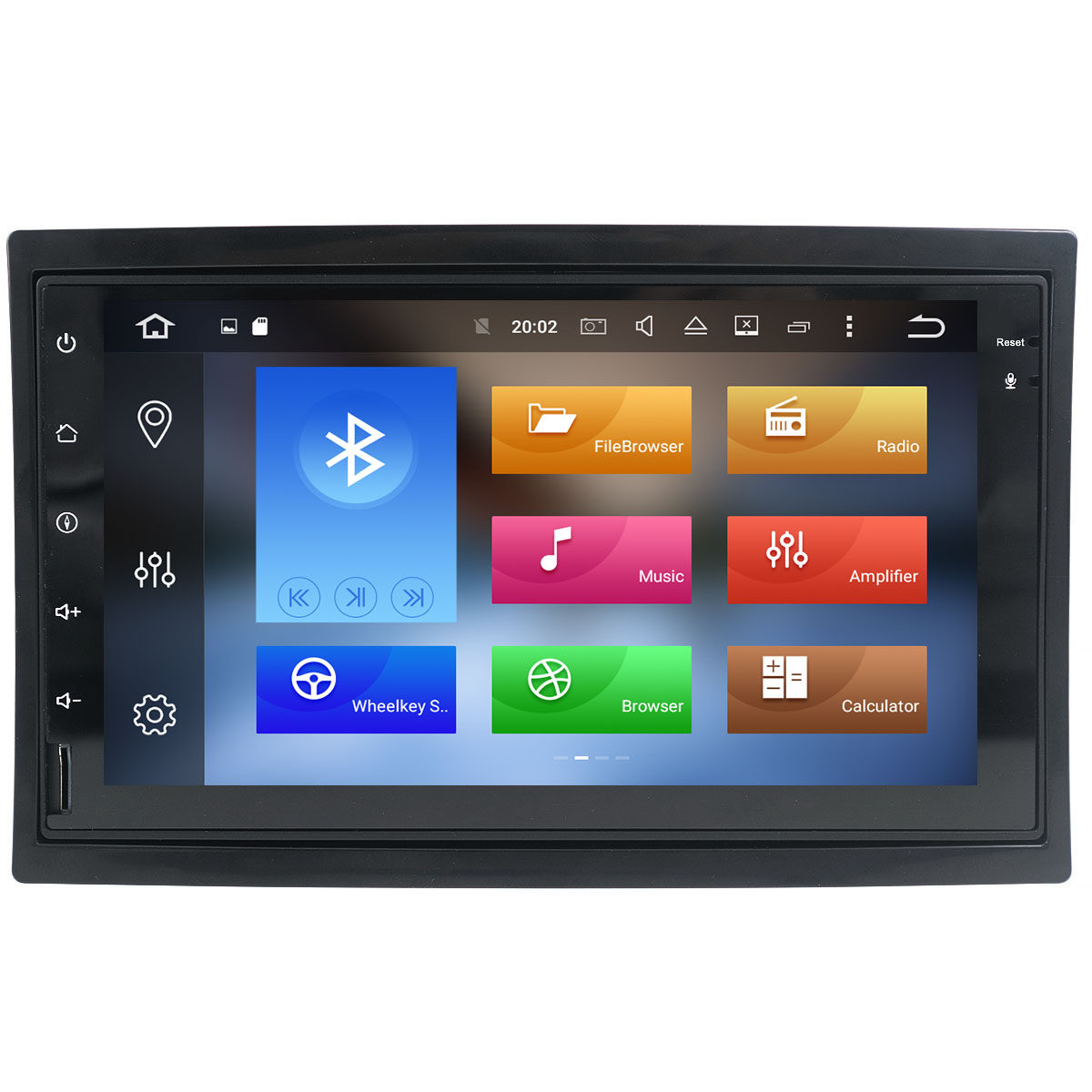 Seven-inch universal on-board intelligent Android video and audio navigation machine in control screen retrofit reverse image host WIFI Internet