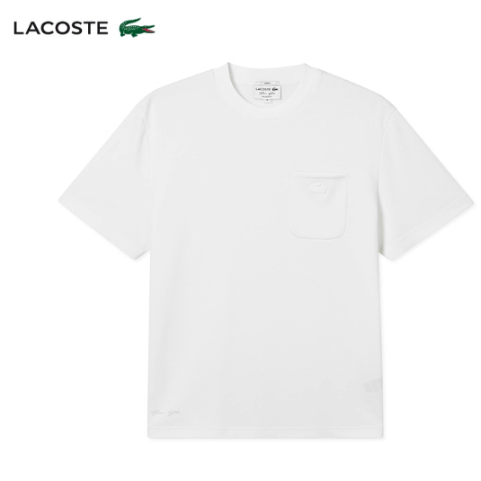 Lacoste French Crocodile King Yibo Co-Branded Series Unisex 25 Autumn New T-Shirt | Th9562