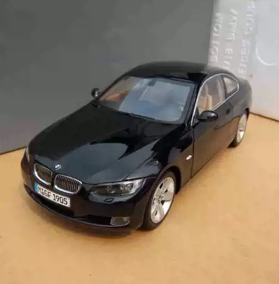 German BMW 1:18 Original BMW3 SERIES 330I COUPE BLACK MODEL