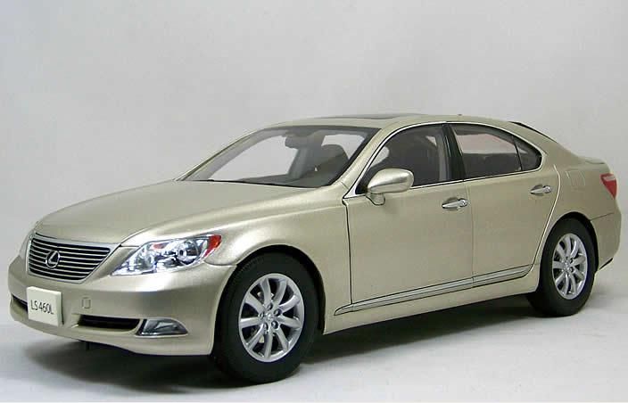 NOREV 1:18 Lexus Ling Chi LS460L Lexus gold car model collection