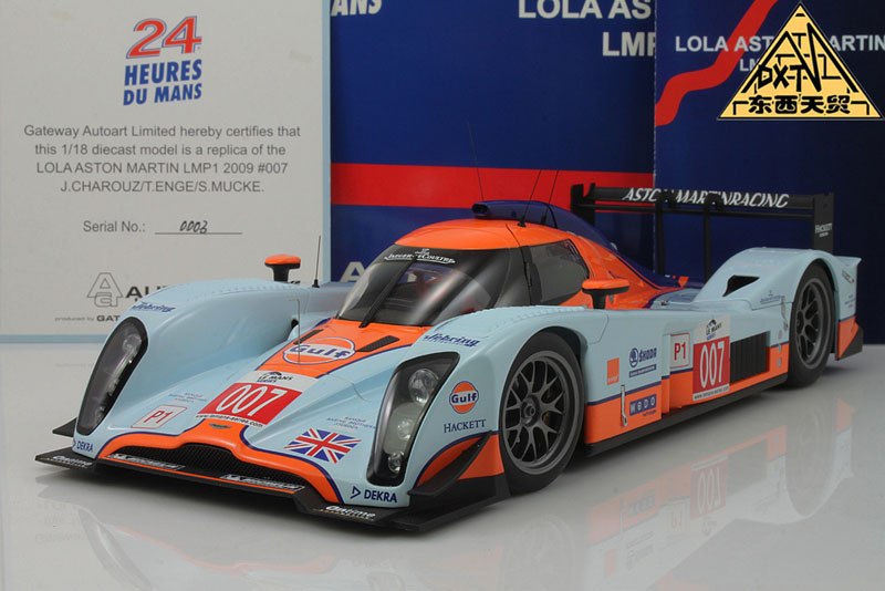 Alto 1:18 AUTOart Aston Martin LOLA LMP1 2009 #007 car model