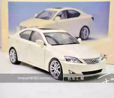 Alto 1:18 AUTOart Lexus Lexus IS350 2006 White Car Model