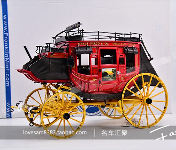 Franklin 1:16 Wells Fargo Collection of Models of the Wells Fargo Carriage