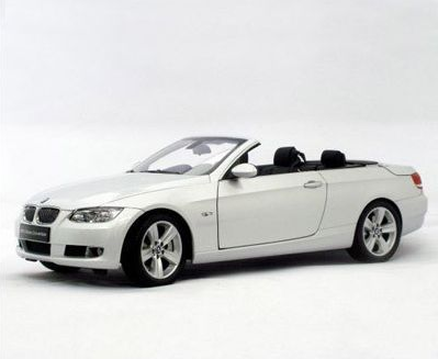 Jingshang 1:18 BMW 335i hardtop folding version car model